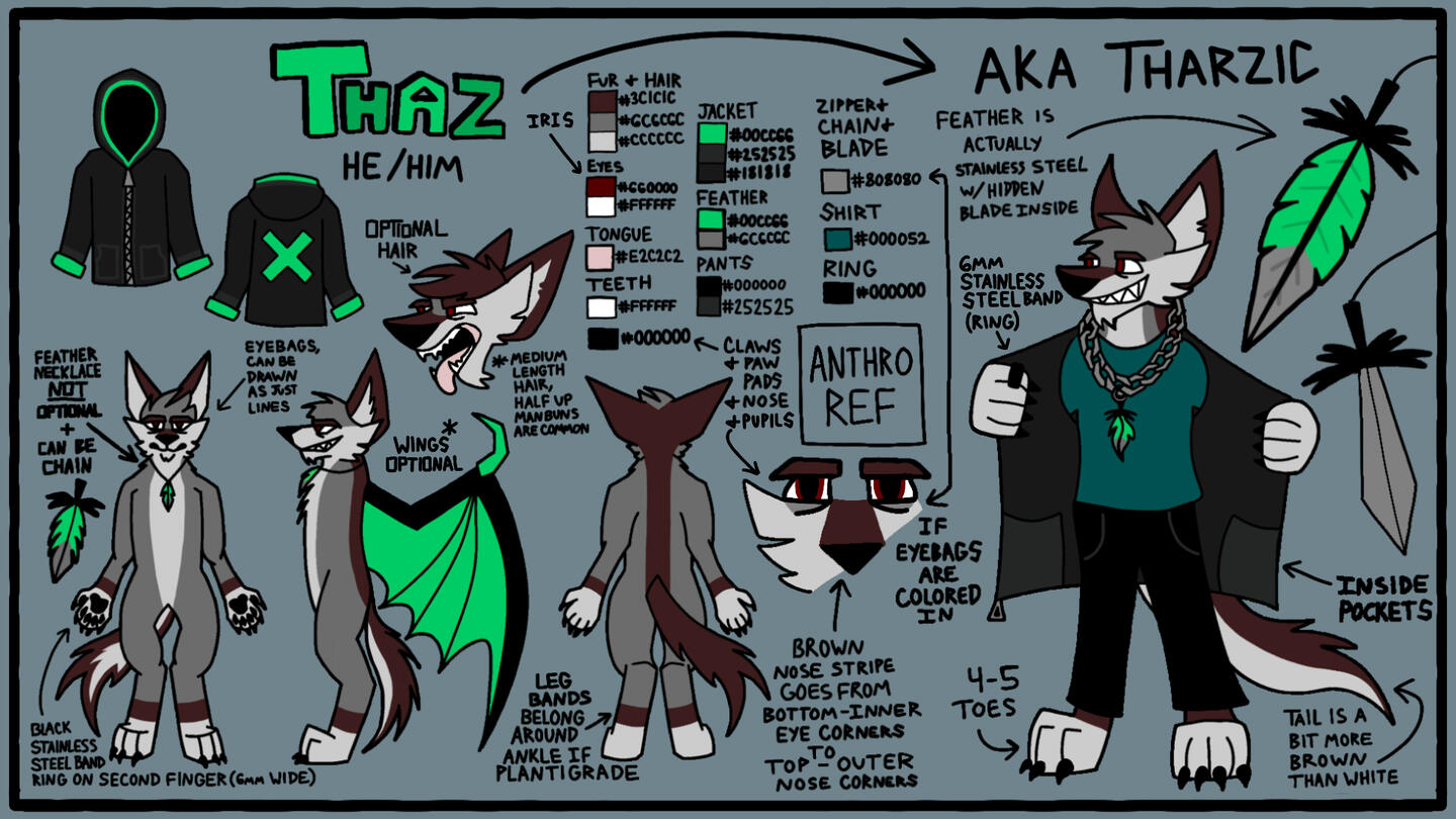Tharzic's Ref Sheet