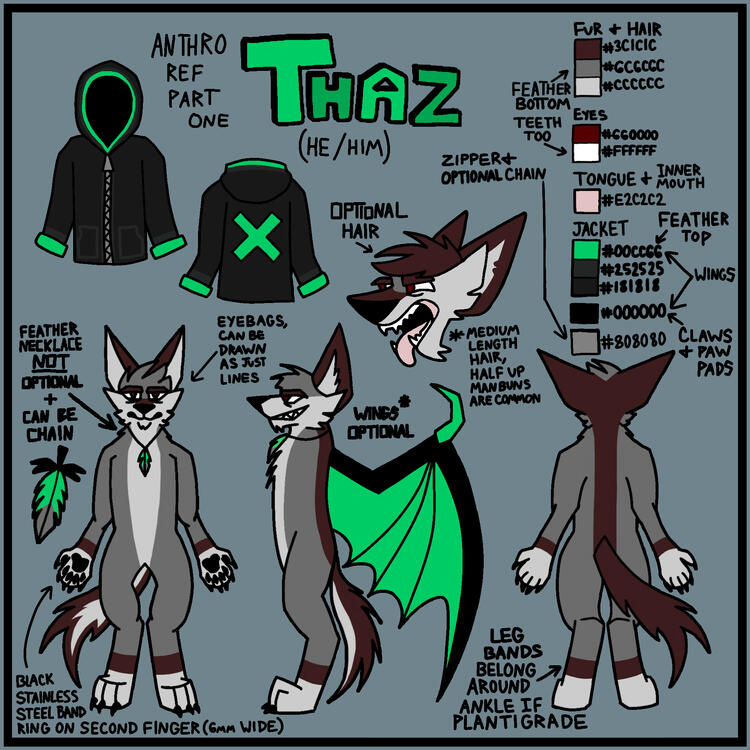 Tharzic's Ref Sheet Part 1